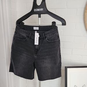 The Drop, Women's Black Denim Shorts, 28